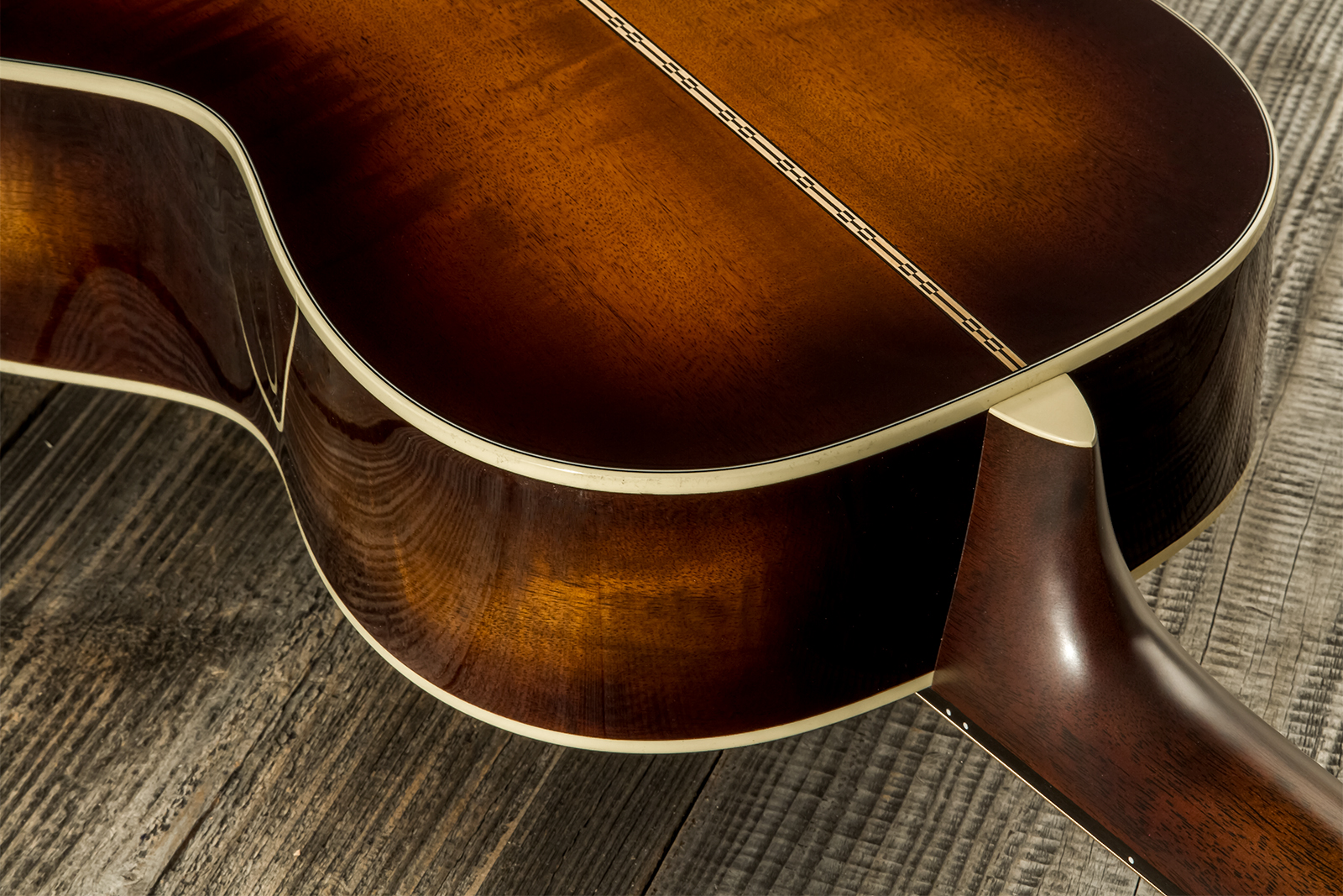 Martin Custom Shop Cs-0012-c2055903 12-fret Shsc Epicea Carpathes / Myrte Eb #2707286 - 1933 Ambertone - Guitare Folk - Variation 7