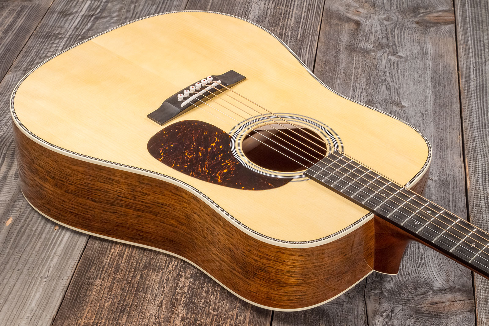 Martin Custom Shop Cs-d-c22025672 Dreadnought Epicea Palissandre Eb #2736837 - Natural Aging Toner - Guitare Acoustique - Variation 2