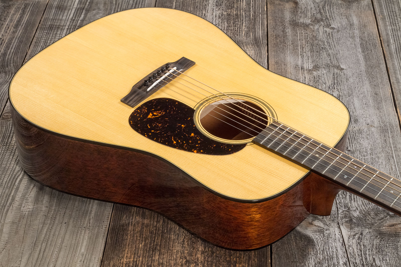 Martin Custom Shop Cs-d-c22025673 Dreadnought Epicea Vts Acajou Eb #2736834 - Natural Aging Toner - Guitare Acoustique - Variation 2