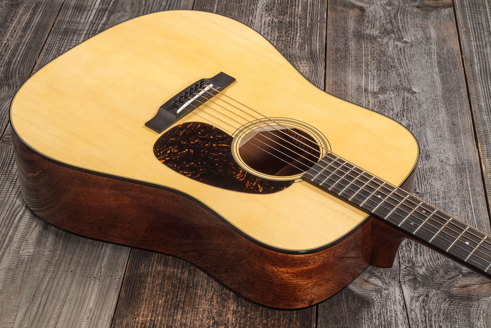 Martin Custom Shop Cs-d-c22025676 Dreadnought Epicea Acajou Eb #2736836 - Natural Aging Toner - Guitare Acoustique - Variation 2