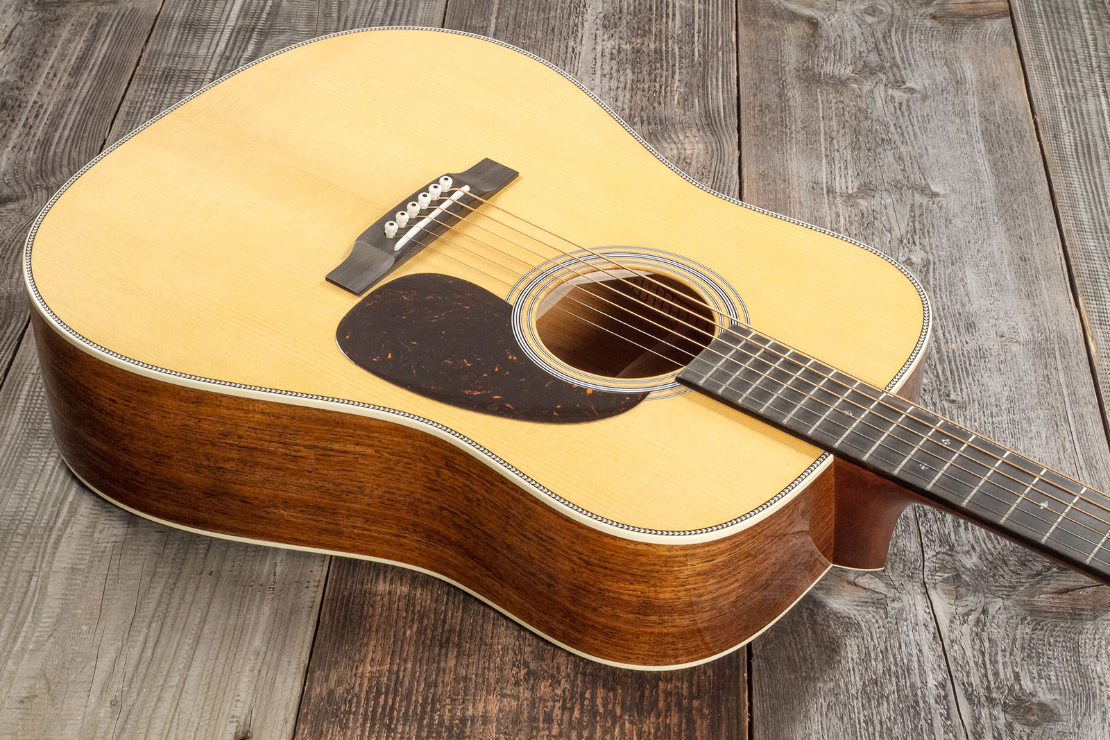 Martin Custom Shop Cs-d-c22034245 Dreadnought Epicea Vts Palissandre Eb #2736833 - Natural Aging Toner - Guitare Acoustique - Variation 2