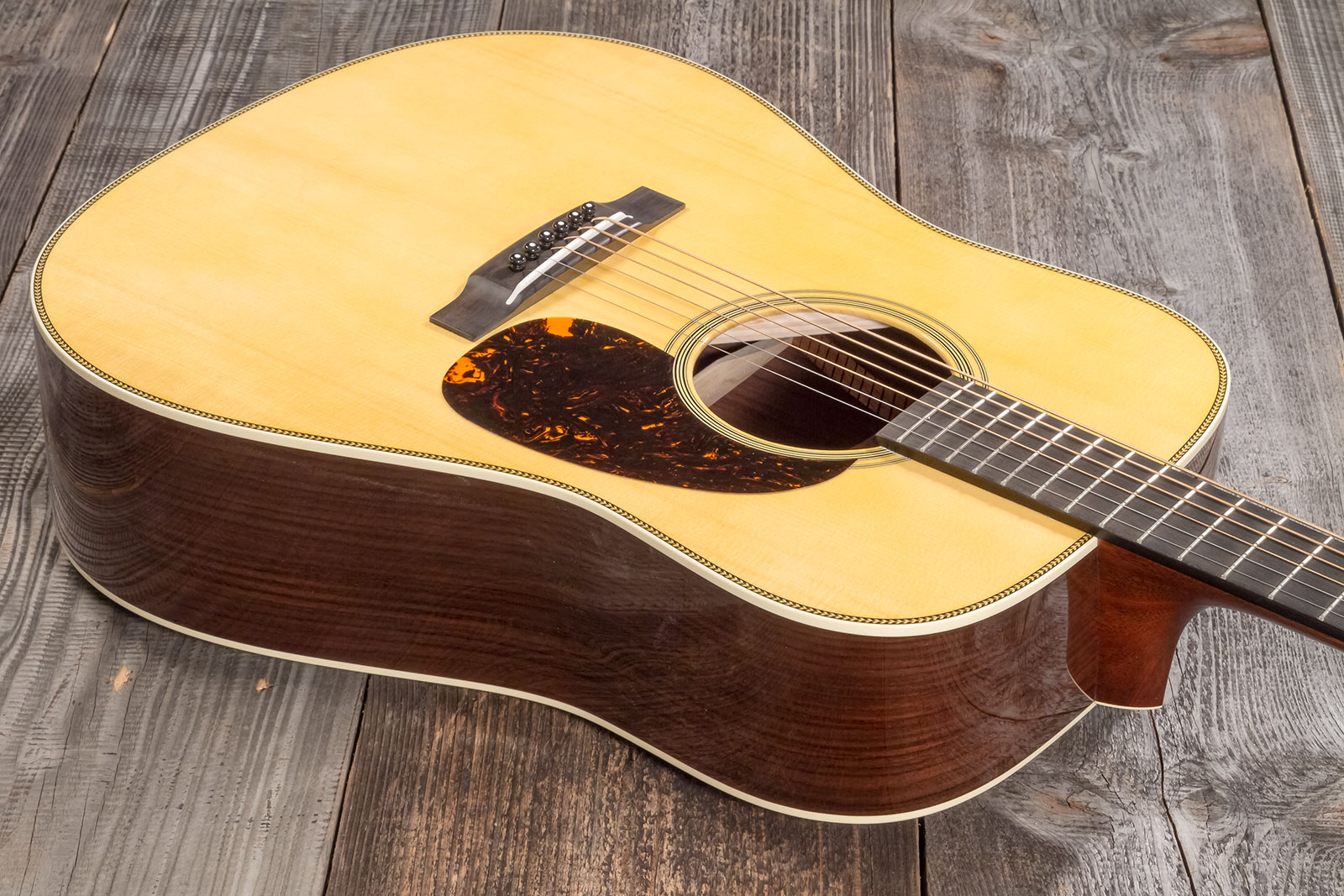 Martin Custom Shop Cs-d-c22054357 Dreadnought Epicea Palissandre Eb #2698129 - Natural Aging Toner - Guitare Acoustique - Variation 2