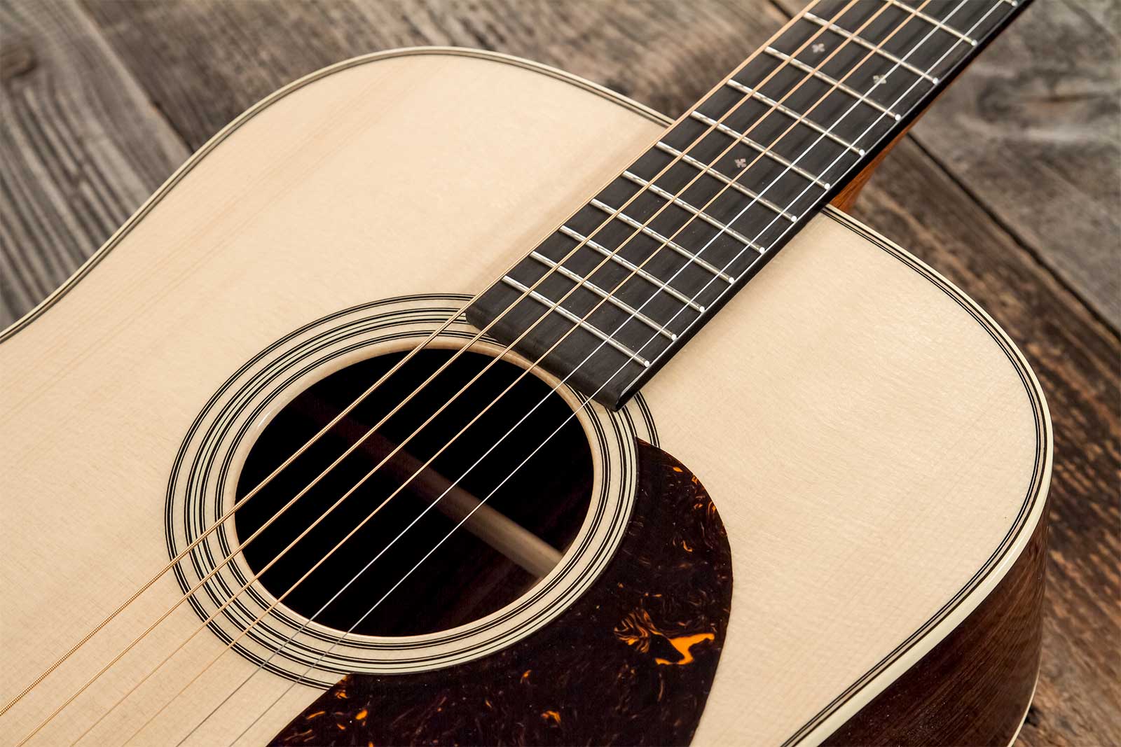 Martin Custom Shop Cs-d-c23036012 Dreadnought Epicea Adirondack Palissandre Eb #2814870 - Natural - Guitare Folk - Variation 3