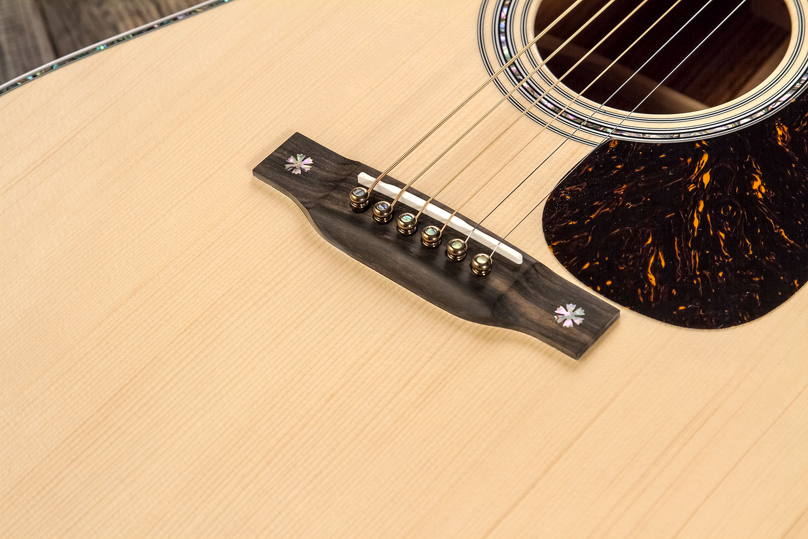 Martin Custom Shop Cs-d-c23036416 Dreadnought Epicea Palissandre Eb #2816485 - Natural - Guitare Folk - Variation 4
