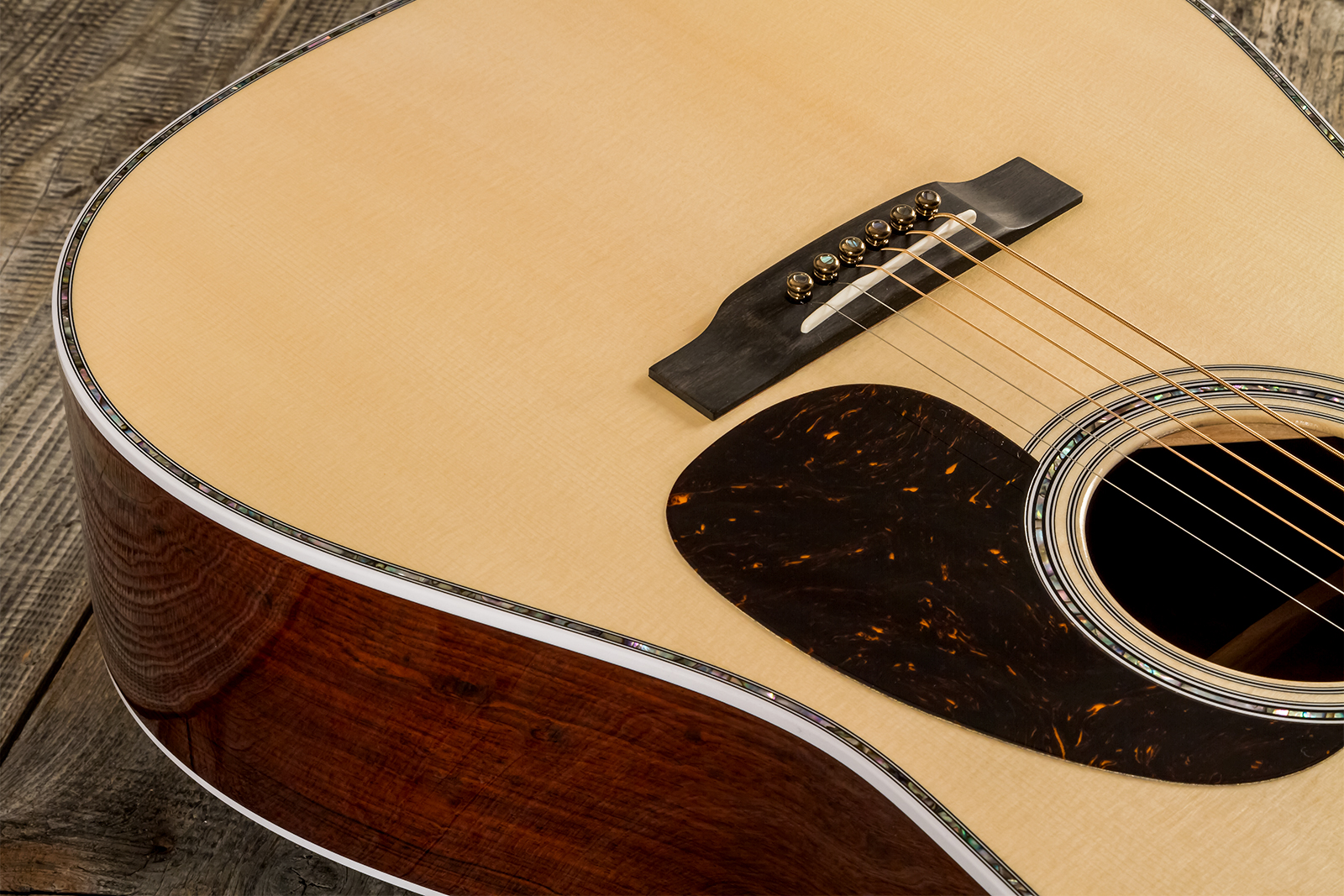 Martin Custom Shop Cs-d-c23036662 Dreadnought Epicea Italien / Cocobolo #2811855 - Natural - Guitare Folk - Variation 3