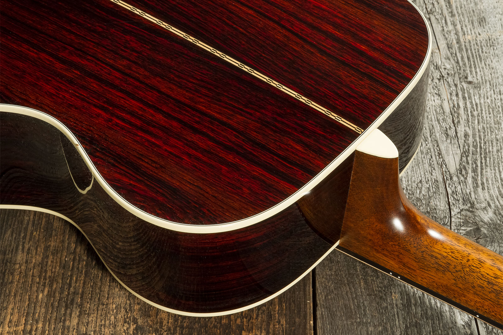 Martin Custom Shop Cs-om-c22025678 Orchestra Epicea Cocobolo Eb #2736832 - Natural Clear - Guitare Acoustique - Variation 6