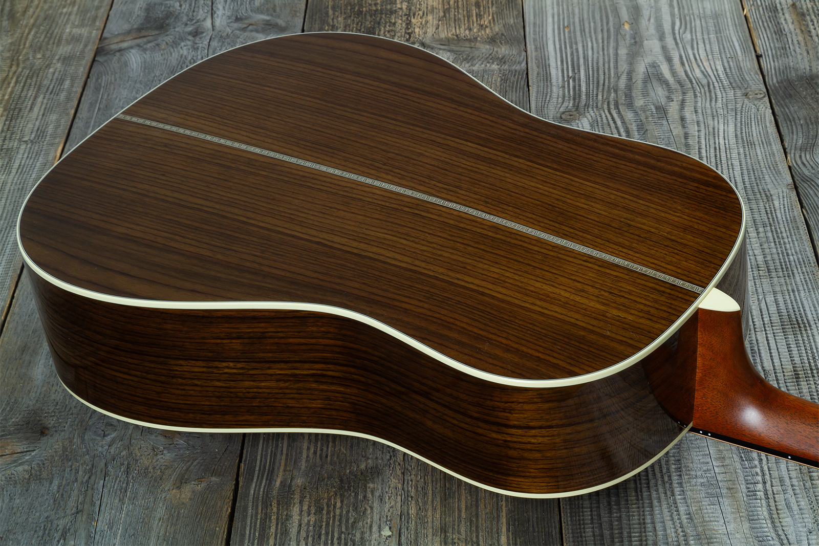 Martin Custom Shop Dreadnought 12-fret Epicea Adirondack / Palissandre Indien Eb #2964120 - Natural - Guitare Folk - Variation 6