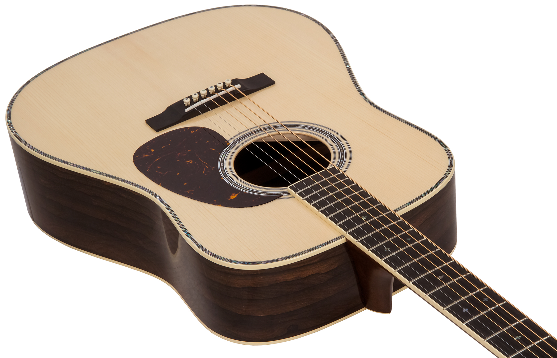 Martin Custom Shop Dreadnought Epicea Adirondack Ziricote Eb #2375257 - Natural - Guitare Acoustique - Variation 2