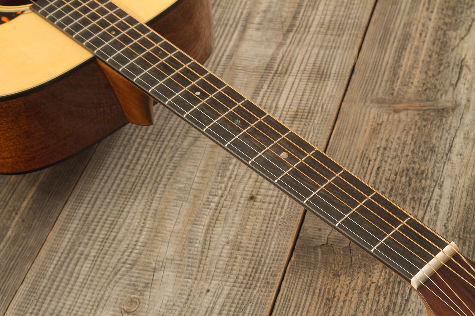 Martin Custom Shop Dreadnought Epicea Sitka / Acajou #2964131 - Natural Aging Toner - Guitare Folk - Variation 5