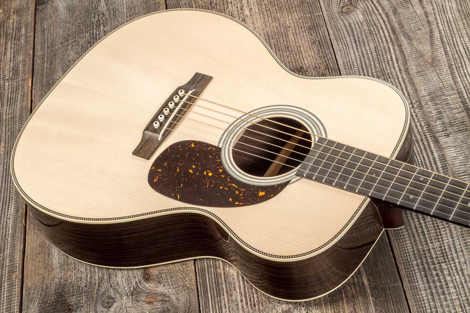 Martin Custom Shop Expert 000-28 1937 Epicea Palissandre Eb #2751257 - Natural Vintage Low Gloss - Guitare Folk - Variation 2