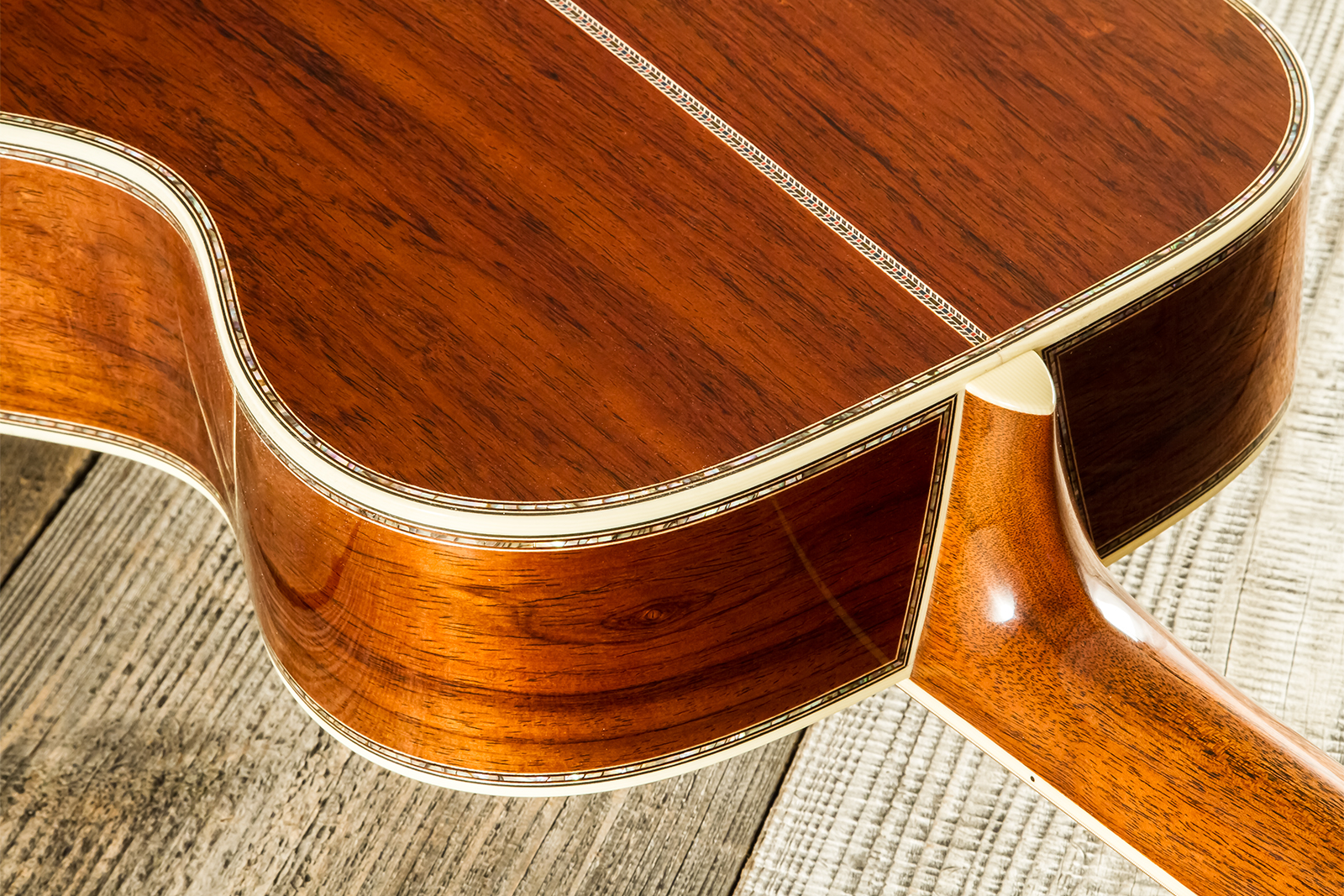 Martin Custom Shop Joe Bonamassa 00045 Ltd Signature 000 Shsc Epicea Palissandre Eb #2917432 - Natural Vintage - Guitare Folk - Variation 11