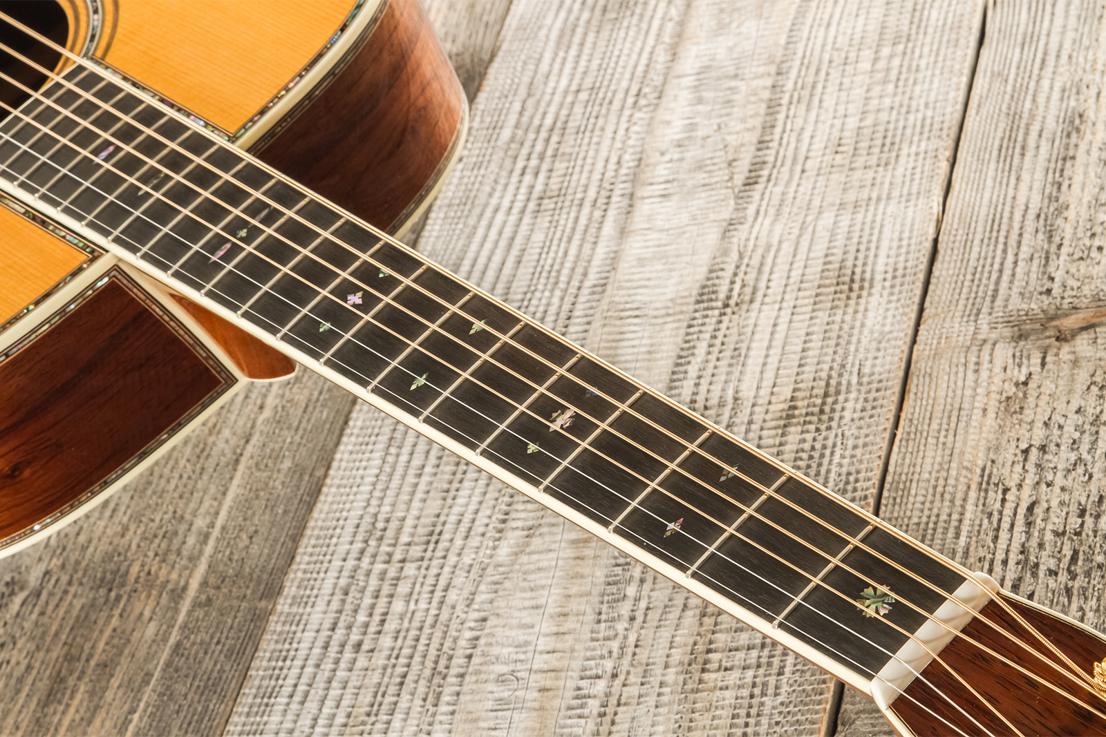 Martin Custom Shop Joe Bonamassa 00045 Ltd Signature 000 Shsc Epicea Palissandre Eb #2917432 - Natural Vintage - Guitare Folk - Variation 6