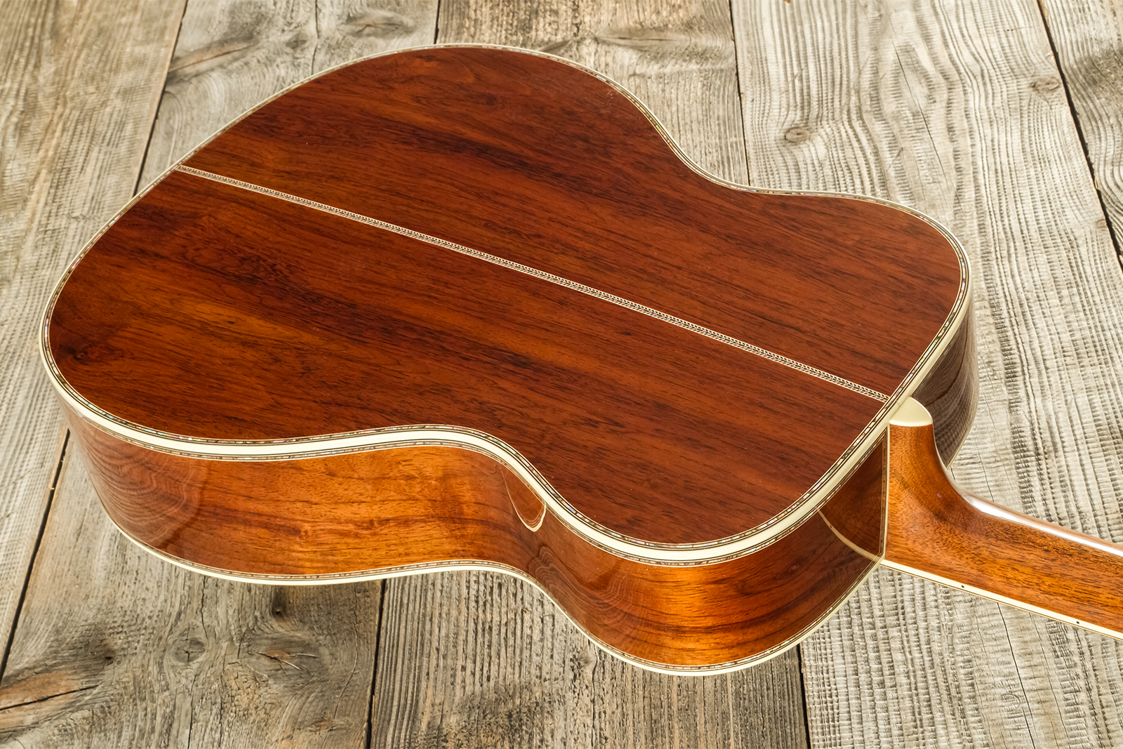 Martin Custom Shop Joe Bonamassa 00045 Ltd Signature 000 Shsc Epicea Palissandre Eb #2917432 - Natural Vintage - Guitare Folk - Variation 8