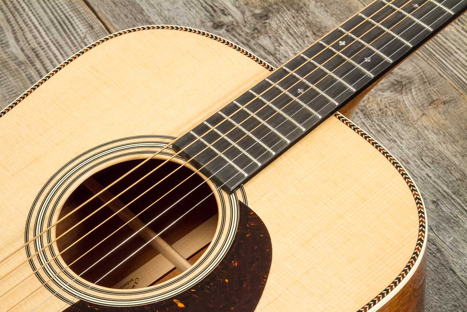 Martin Custom Shop Super D Dreadnought Epicea Sitka Vts Koa Eb #2720448 - Natural - Guitare Folk - Variation 4