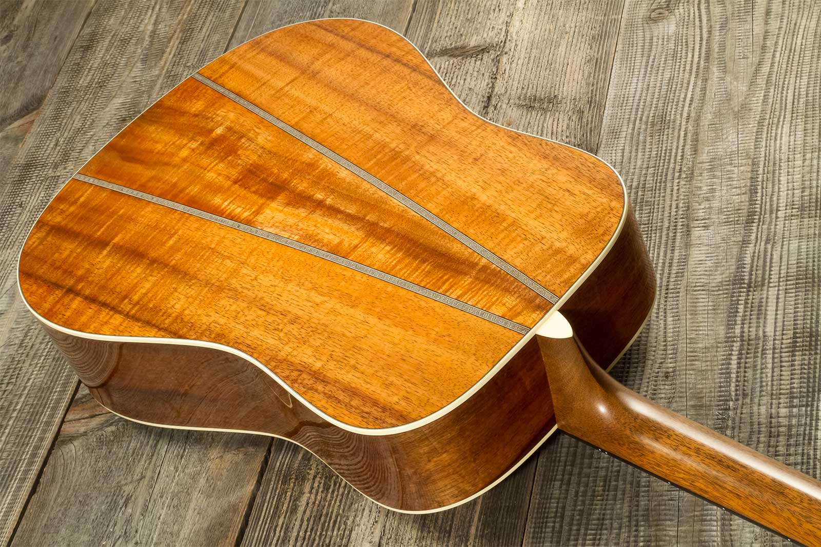 Martin Custom Shop Super D Dreadnought Epicea Sitka Vts Koa Eb #2720448 - Natural - Guitare Folk - Variation 5
