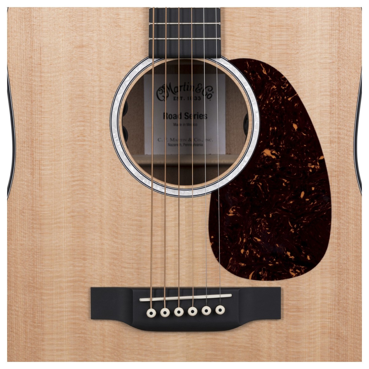 Martin D-12e Road Dreadnought Epicea Sapele Ric +housse - Natural - Guitare Electro Acoustique - Variation 3