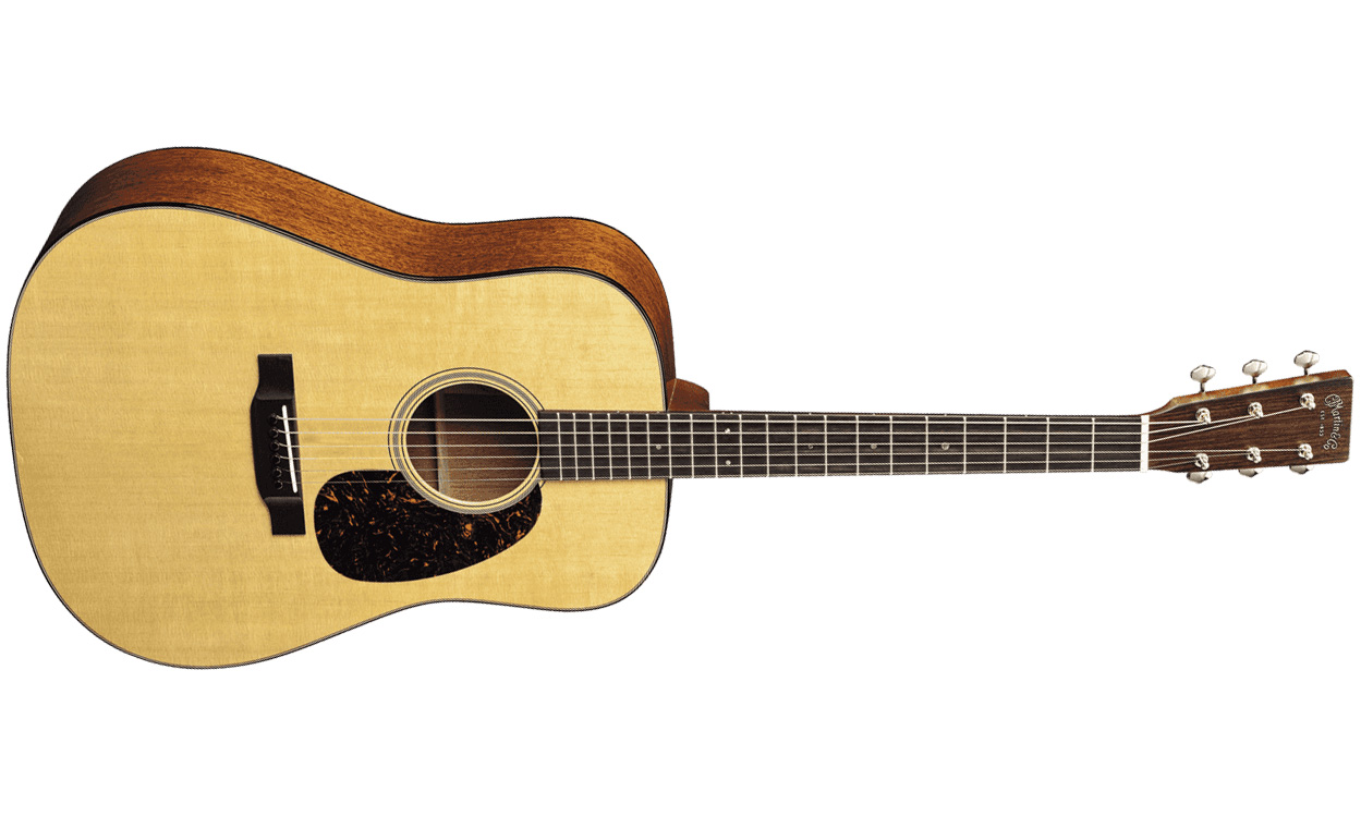 Martin D-18 Standard Dreadnought Epicea Acajou - Natural - Guitare Folk - Variation 4