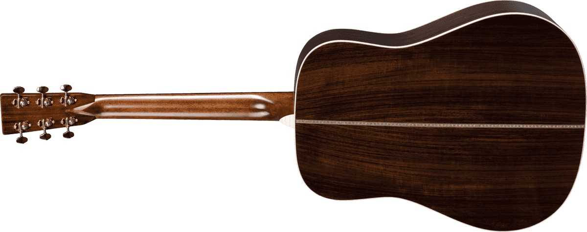 Martin D-28 Lh Modern Deluxe Dreadnought Gaucher Epicea Palissandre Eb - Natural - Guitare Acoustique - Variation 1