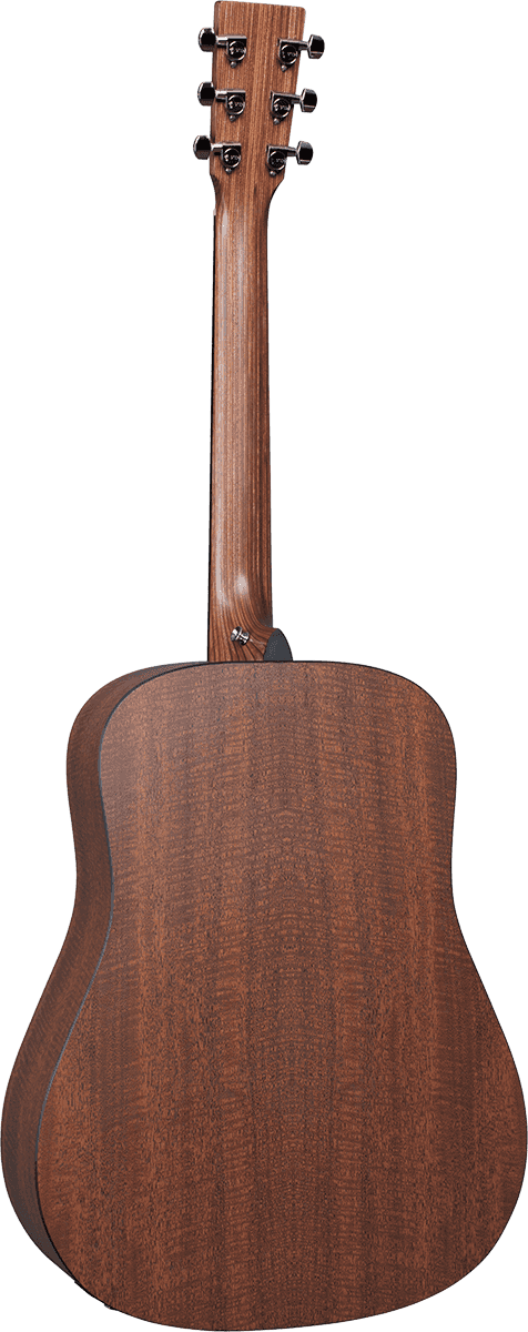 Martin D-x1e Dreadnought Hpl Acajou Ric +housse - Naturel - Guitare Acoustique - Variation 1