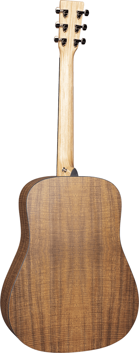 Martin D-x1e Koa Dreadnought Hpl Tout Koa Ric +housse - Natural - Guitare Electro Acoustique - Variation 1