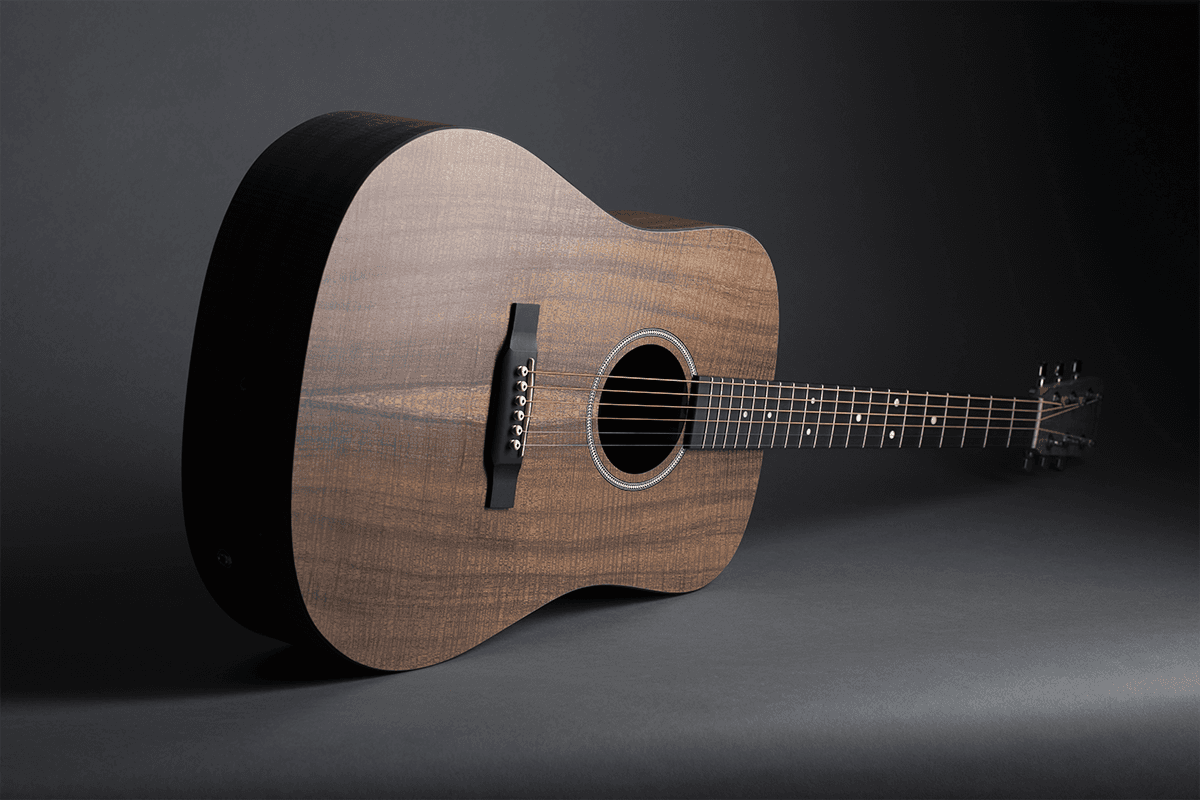 Martin D-x1e Koa Dreadnought Hpl Tout Koa Ric +housse - Natural - Guitare Electro Acoustique - Variation 2