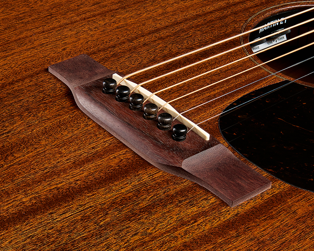 Martin D10e Sapele Retro Road Dreadnought Tout Sapele Eb - Dark Mahogany - Guitare Folk - Variation 3