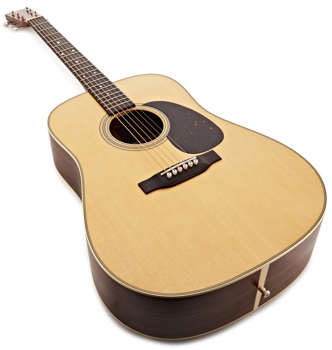 Martin D28 Lh Standard Golden Era Dreadnought Gaucher Epicea Palissandre Eb - Satin Natural - Guitare Folk - Variation 2