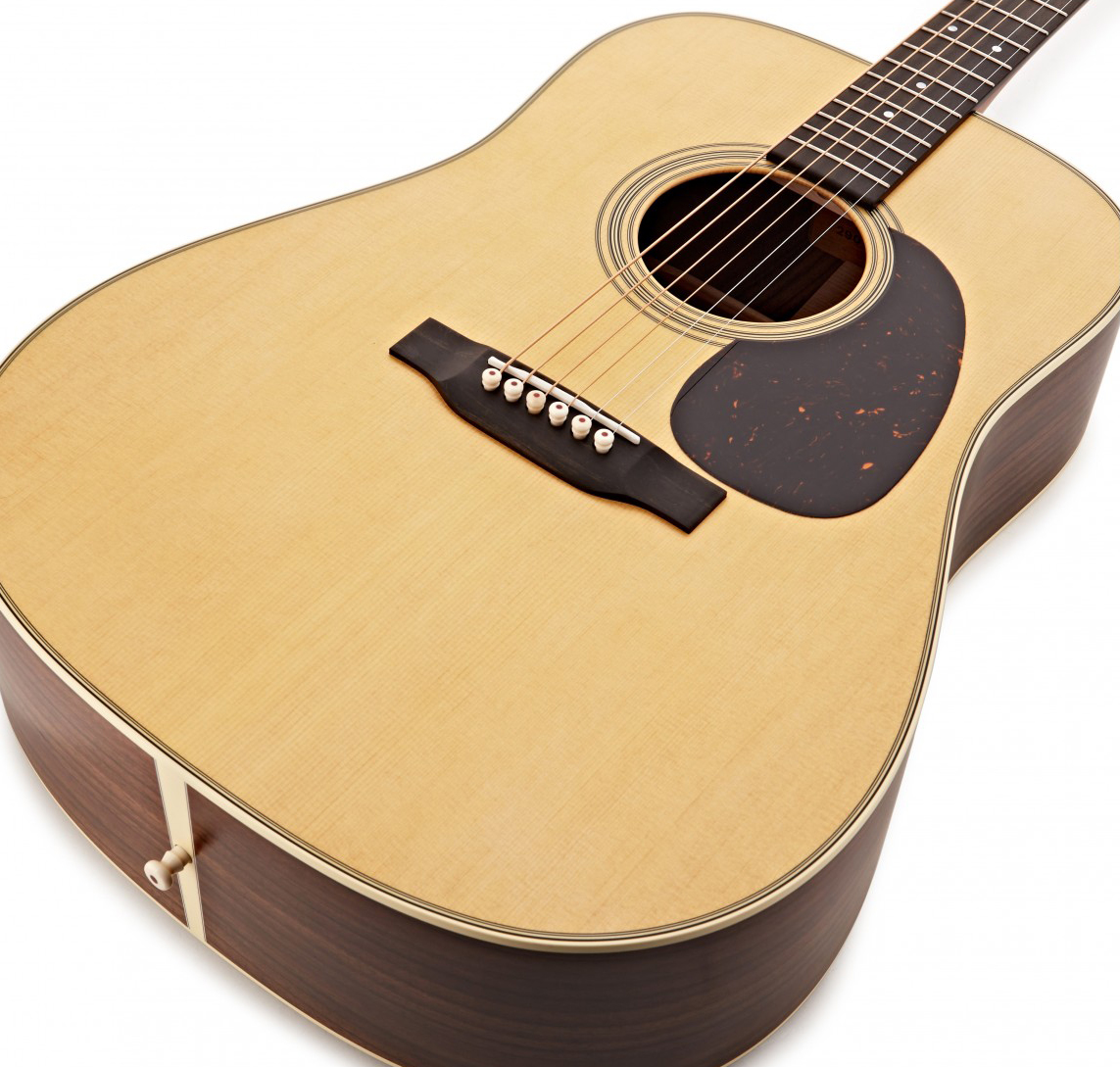 Martin D28 Lh Standard Golden Era Dreadnought Gaucher Epicea Palissandre Eb - Satin Natural - Guitare Folk - Variation 3