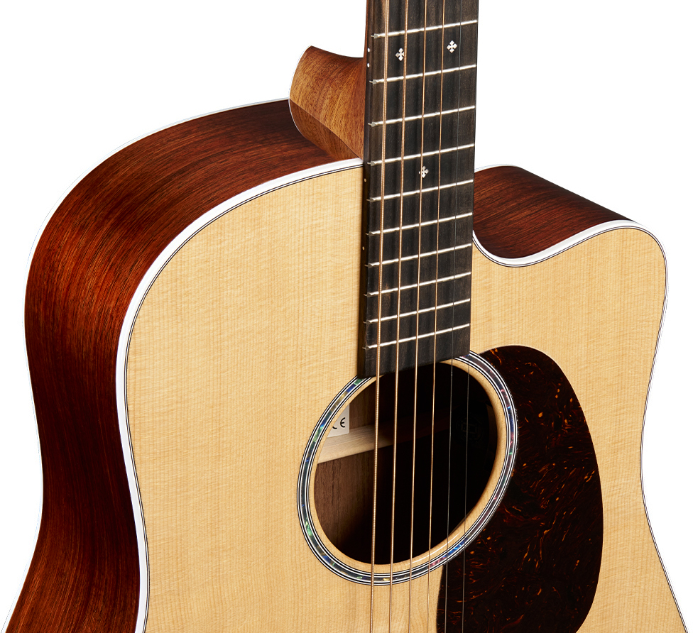 Martin Dc13e Modern Road Dreadnought Epicea Koa Eb - Natural - Guitare Folk - Variation 2