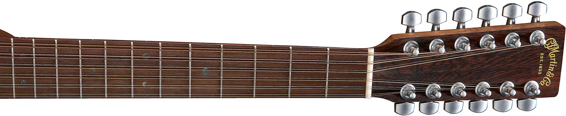 Martin Dcx2e Brazilian 12-string Dreadnought Cw 12c Epicea Hpl Palissandre Ric - Natural - Guitare Folk - Variation 2