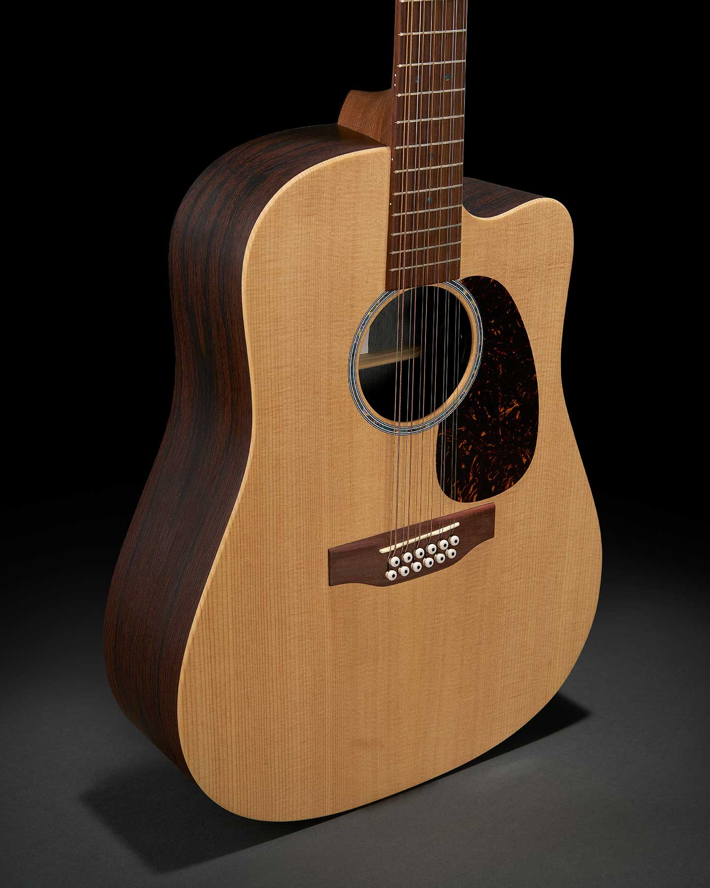 Martin Dcx2e Brazilian 12-string Dreadnought Cw 12c Epicea Hpl Palissandre Ric - Natural - Guitare Folk - Variation 3