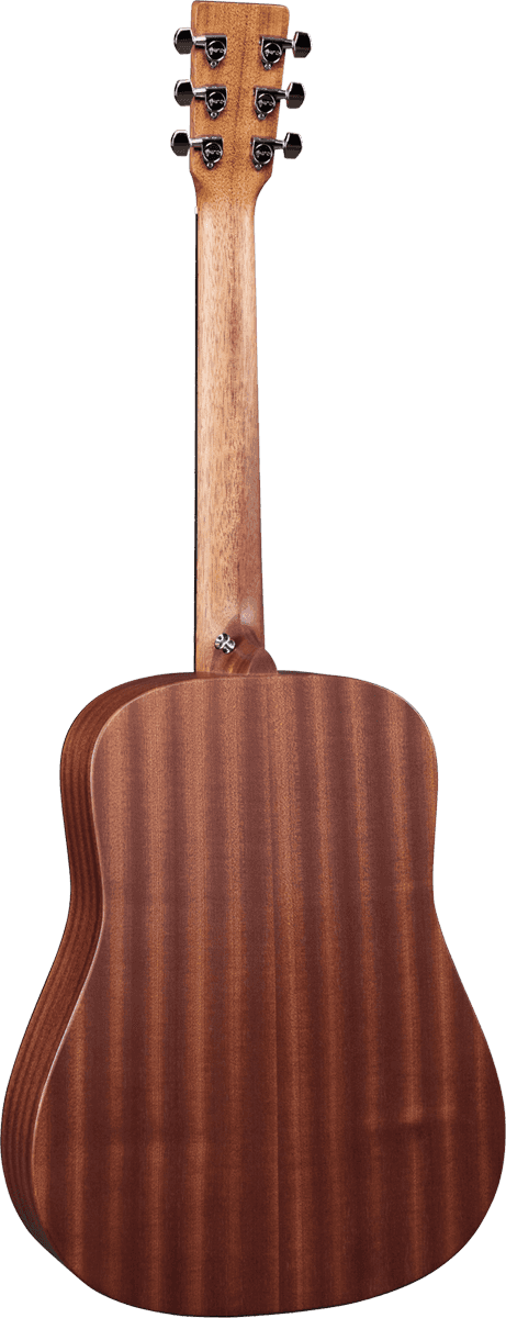 Martin Djr-10 Dreadnought Junior Epicea Sapele Ric +housse - Natural Satin - Guitare Acoustique Voyage - Variation 1