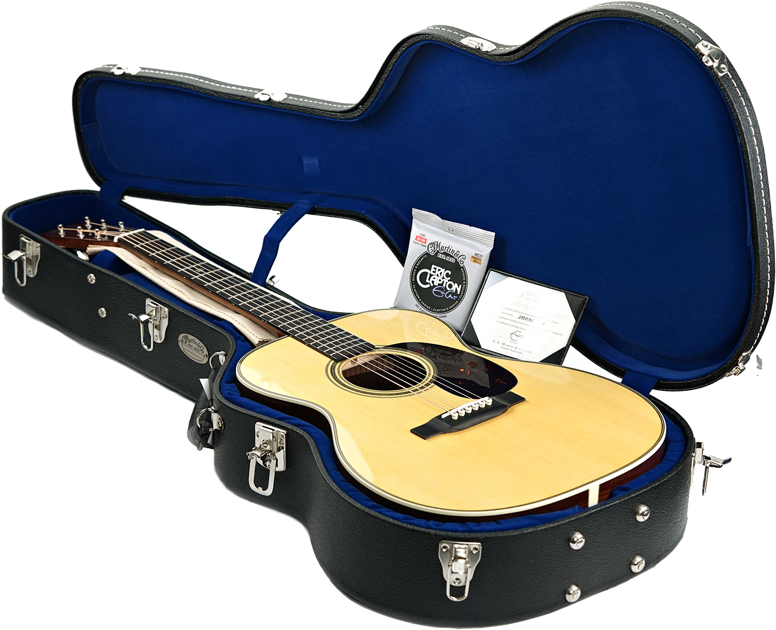 Martin Eric Clapton 000ec 30th Anniversary Epicea Palissandre Rw - Natural Antique Toner - Guitare Folk - Variation 8