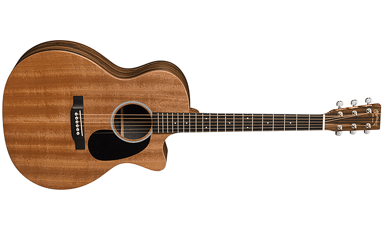 Martin Gpcx2ae Macassar Auditorium Cw Epicea Hpl Sonitone 2016 - Natural Satin - Guitare Acoustique - Variation 1