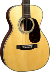 Guitare folk Martin Custom Shop 0-28 - Natural Vintage Gloss Aging Toner