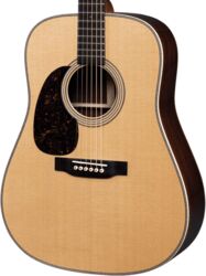 Guitare folk gaucher Martin D-28 Modern Deluxe Gaucher - Natural