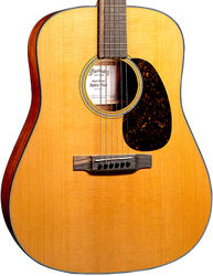 Guitare folk Martin Road DE Retro Plus Mahogany - Natural aging toner