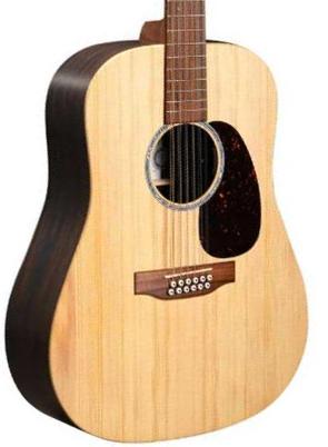 Guitare folk Martin D-X2E Brazilian 12-String - Natural