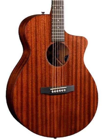 Guitare folk Martin Road SC-10E Sapele - Natural satin