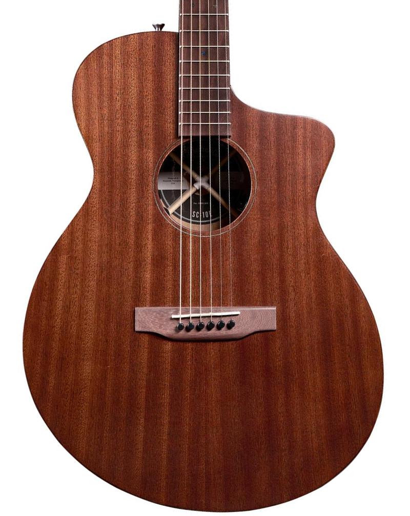 Guitare folk Martin Road SC-10E Modern Sapele - Dark mahogany