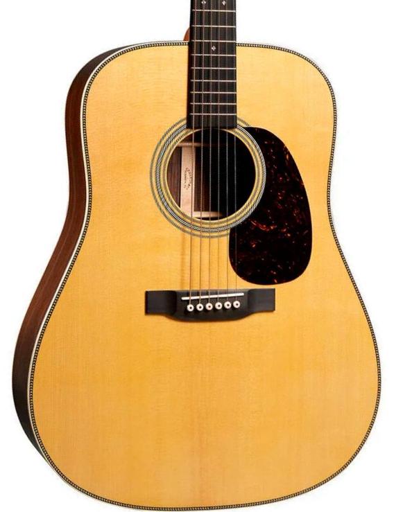 Guitare folk Martin Standard Super HD-28 - Natural aging toner