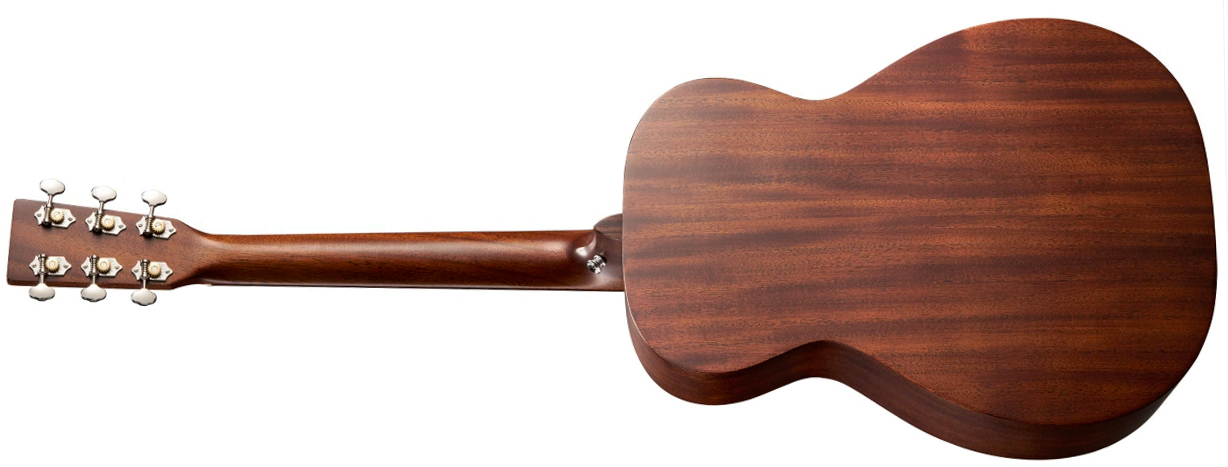 Martin Jason Isbell 010 Retro Road Signature Parlor Shsc Acajou Rw - Natural Satin - Guitare Folk - Variation 1