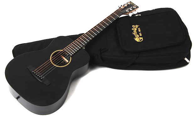 Martin Lx Little Martin Gaucher - Black Satin - Guitare Acoustique - Variation 4