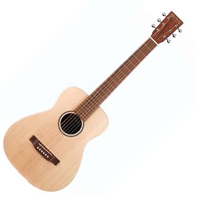 Martin Lx1e Little Martin Naturel Satin - Guitare Acoustique Voyage - Variation 4