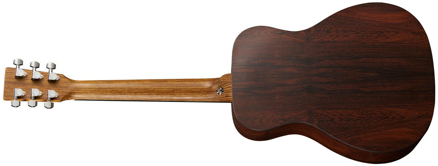 Martin Lx2 Life Is Good Little Martin Dreadnought Mini Shsc Epicea Palissandre Hpl Ric - Natural Satin - Guitare Folk - Variation 1