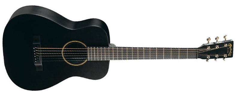 Martin Lx Little Martin - Black Satin - Guitare Acoustique Voyage - Variation 5