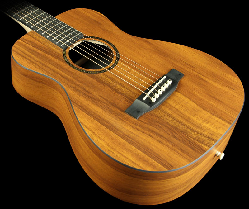 Martin Lxk2 Little Martin Dreadnought Mini Tout Koa Hpl Ric - Hpl Natural - Guitare Acoustique Voyage - Variation 3