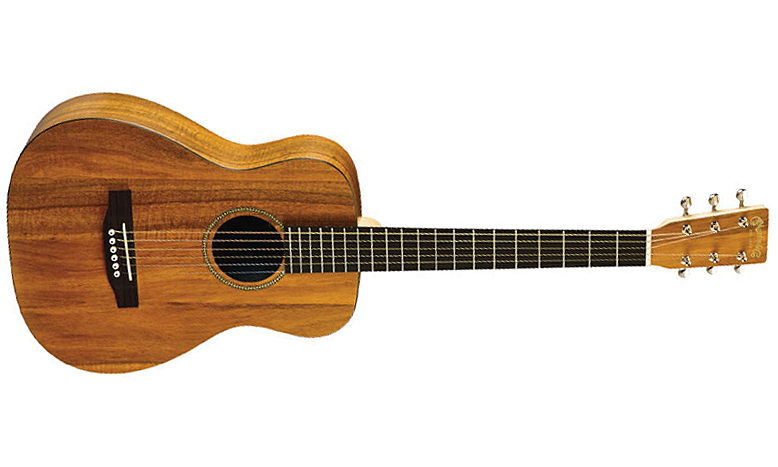 Martin Lxk2 Little Martin Dreadnought Mini Tout Koa Hpl Ric - Hpl Natural - Guitare Acoustique Voyage - Variation 1