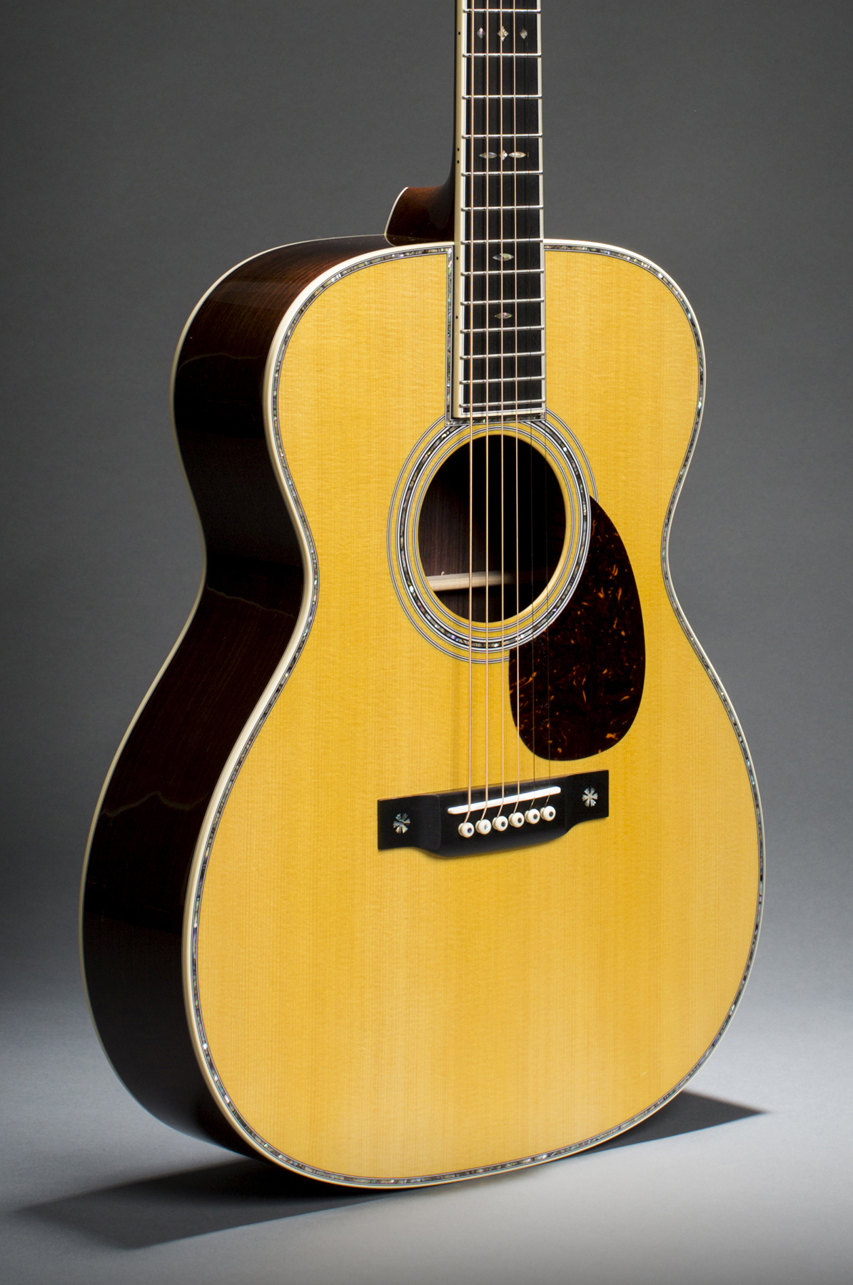 Martin Om-42 Standard Re-imagined Orchestra Model Epicea Palissandre Eb - Natural Aging Toner - Guitare Acoustique - Variation 2