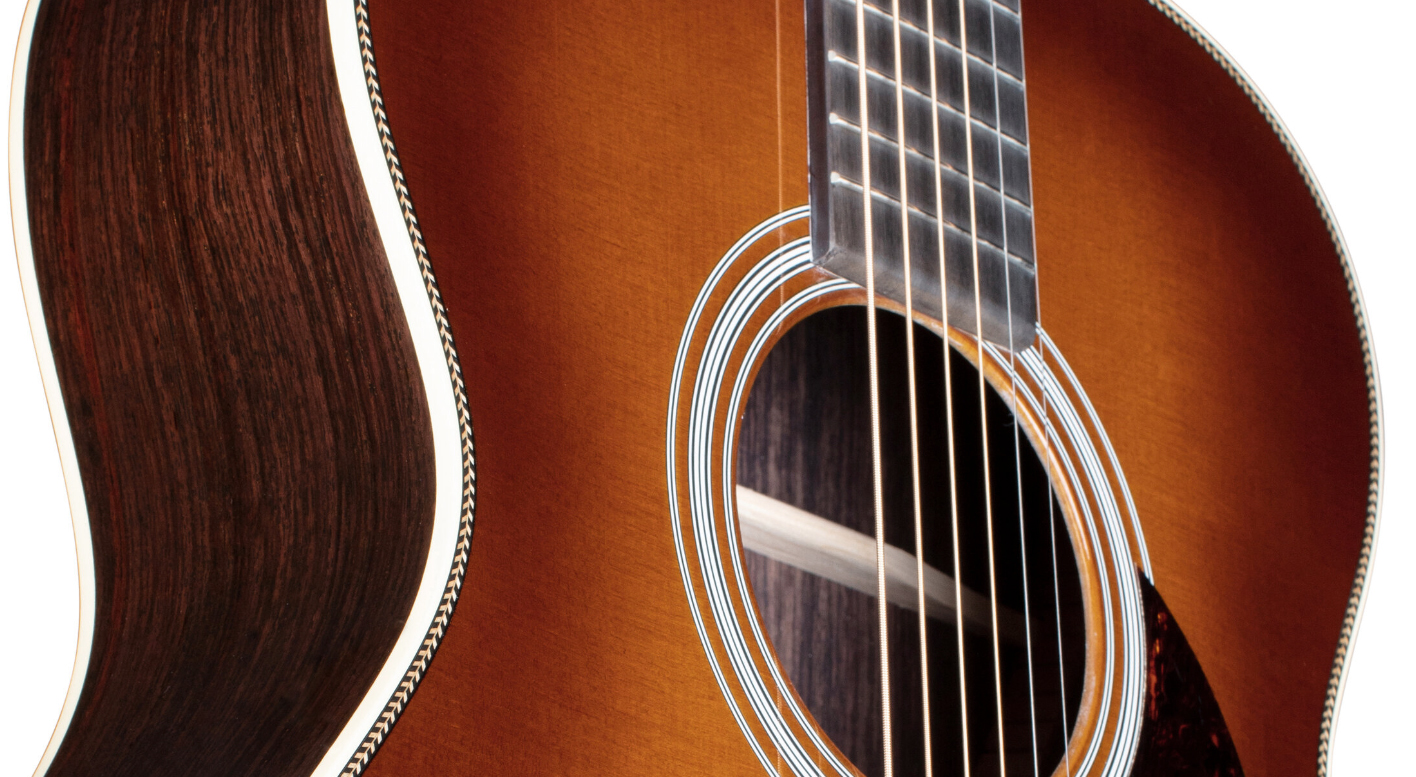 Martin Om28 Standard Golden Era Orchestra Model Epicea Palissandre Eb - Gloss 1933 Ambertone - Guitare Folk - Variation 2
